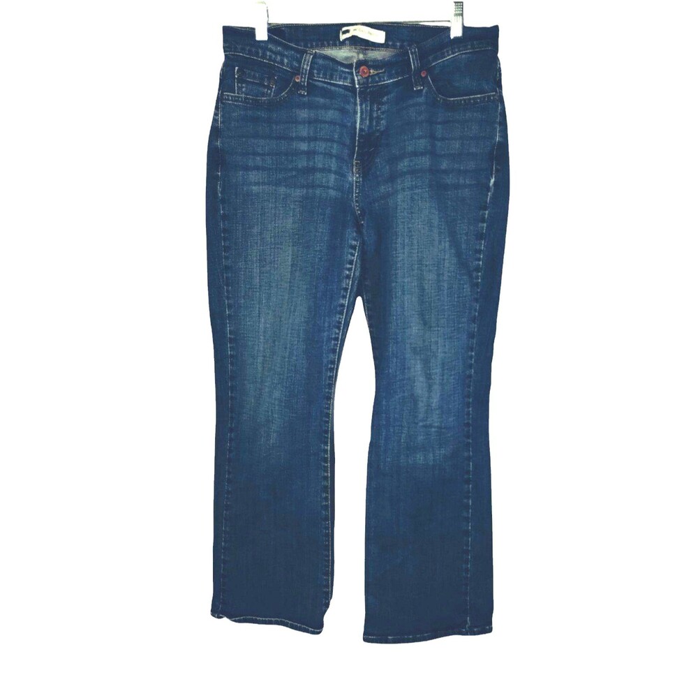 Levi's 529 Jeans Women's 34x30 Curvy Bootcut Light Medium Wash Cowgirl Classic